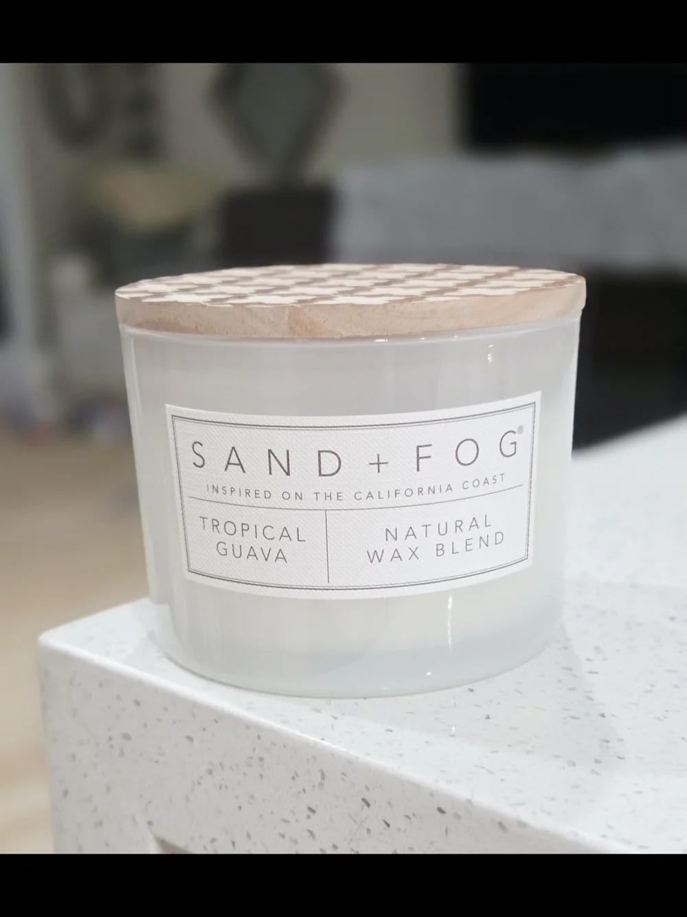 Sand + Fog Tropical Guava Scented Candle - 12oz